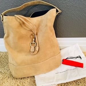 Tommy Hilfiger leather bucket bag
